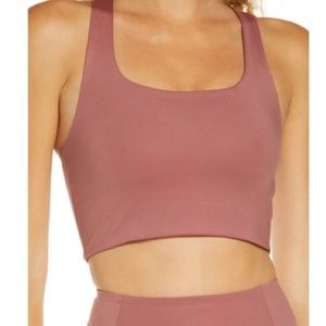 Girlfriend Collective Paloma Racerback Bra Plume S